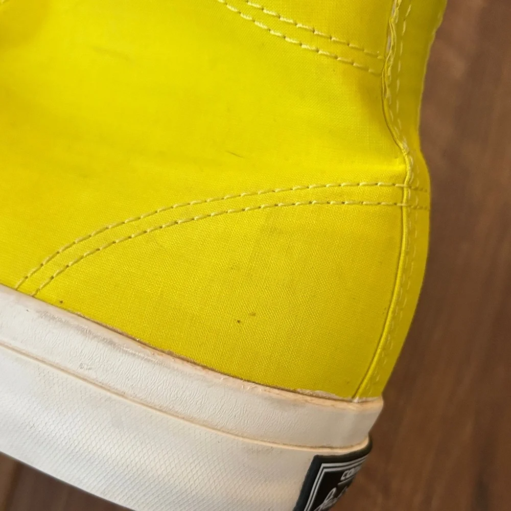Converse Jack Purcell High-top Sneakers in yellow - Picture 7 of 17